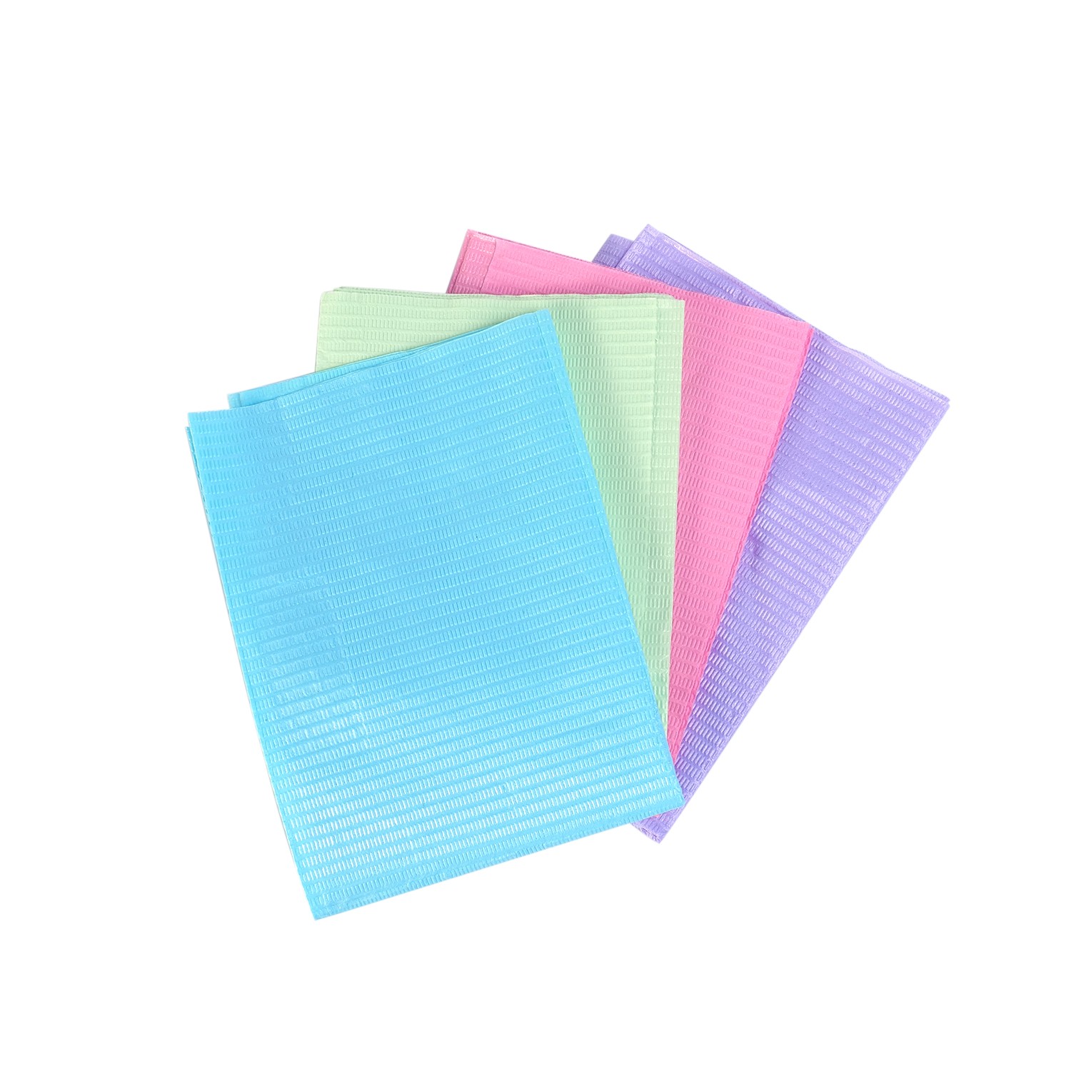 Colorful dental bibs
